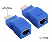 מרחיק HDMI על כבל רשת ללא צורך בשנאי
